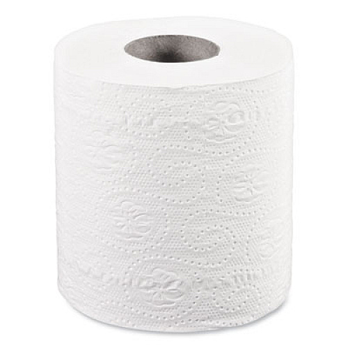 Windsoft Bath Tissue, Individually Wrapped Rolls, Septic Safe, 2-Ply, White, 500 Sheets/Roll, 48 Rolls/Carton (2405)