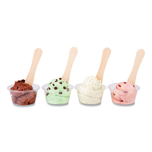 AmerCareRoyal Wooden Taster Spoons, 3.5", Natural, 1,000/Pack, 10 Pack/Carton (R832)