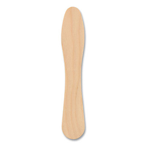 AmerCareRoyal Wooden Taster Spoons, 3.5", Natural, 1,000/Pack, 10 Pack/Carton (R832)