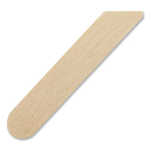 AmerCareRoyal Wood Stir Sticks, 7.5" Long, 500/Box, 10 Boxes/Carton (R825CT)