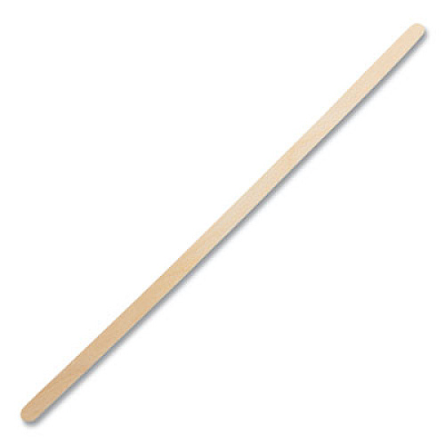 AmerCareRoyal Wood Stir Sticks, 7.5" Long, 500/Box, 10 Boxes/Carton (R825CT)