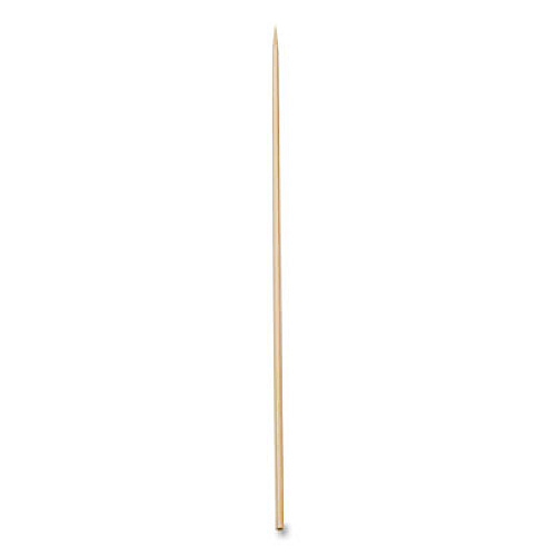 AmerCareRoyal Bamboo Skewers, Paper, 10", White, 100/Pack, 10 Packs/Box, 12 Boxes/Carton (R813)