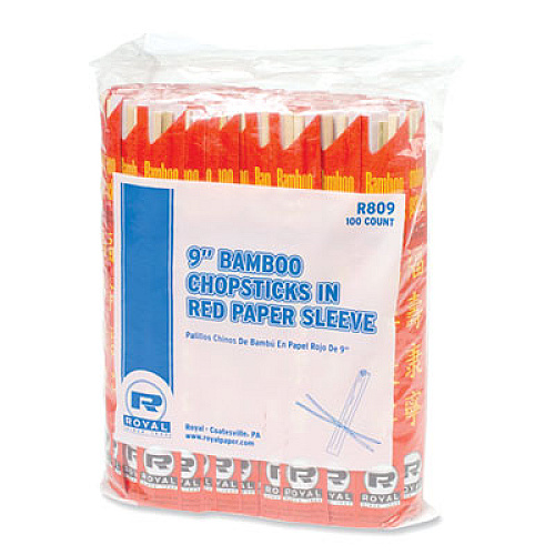 AmerCareRoyal Bamboo Skewers, Paper, 6", Natural, 100/Pack (R806)
