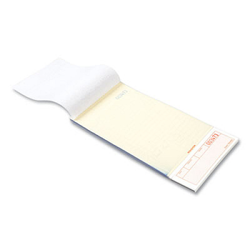AmerCareRoyal Guest Check Loose-Pack Refill, 15 Lines, Three-Part Carbonless, 4.2 x 8.5, 200 Forms/Pad, 10 Pads/Carton (GC49973)