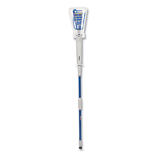 Quickie Cone Mop Supreme, 20" White/Blue Microfiber/Polyester Head, 59 includes Plastic Cone; 40 Handle Only Blue/Gray Steel Handle (94M)