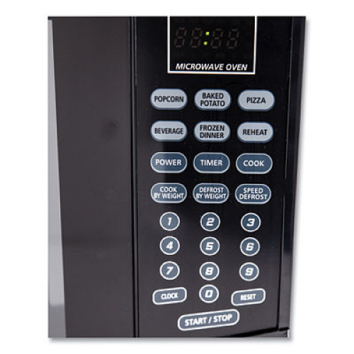 Avanti 0.7 Cubic Foot Capacity Microwave Oven, 700 Watts, Black (MO7192TB)