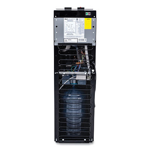 Avanti Hot and Cold Bottom Load Water Dispenser, 3-5 gal, 12.25 x 14 x 41.5, Black/Stainless Steel (WDBMC800Q3S)