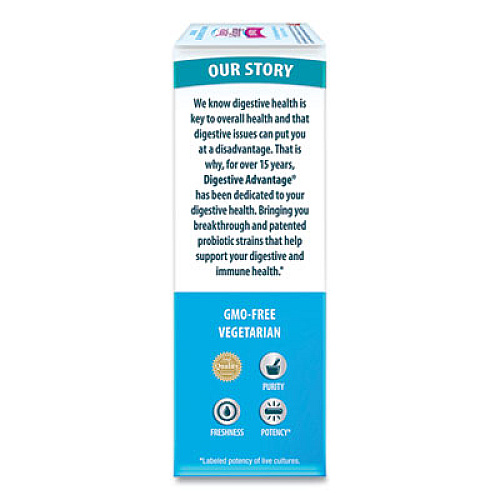 Digestive Advantage Probiotic Intensive Bowel Support Capsule, 96 Count, 36/Carton (00117DA)
