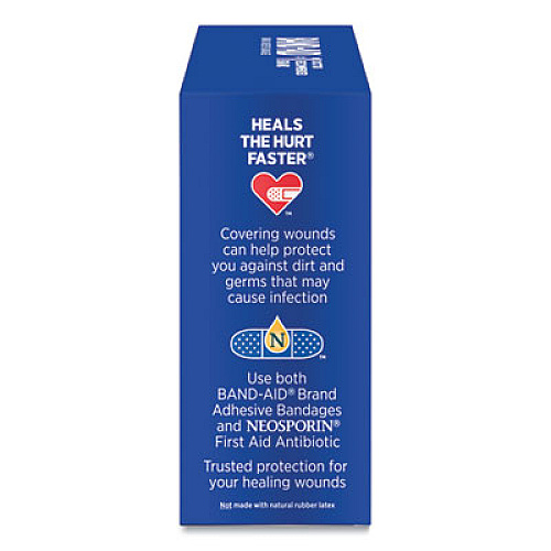 BAND-AID Flexible Fabric Adhesive Bandages, 1 x 3, 100/Box (4444)