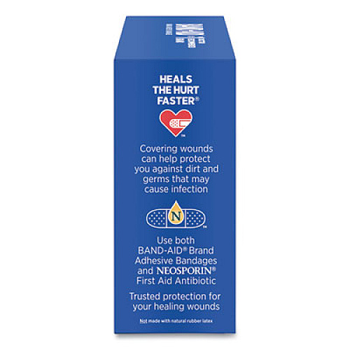 BAND-AID Flexible Fabric Premium Adhesive Bandages, 0.75 x 3, 100/Box (4434)