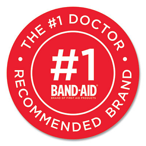 BAND-AID Flexible Fabric Premium Adhesive Bandages, 0.75 x 3, 100/Box (4434)
