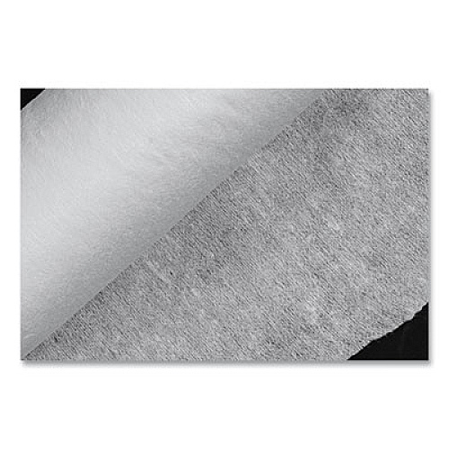Tablemate Linen-Soft Non-Woven Polyester Banquet Roll, Cut-To-Fit, 40" x 50 ft, White (LS4050WH)