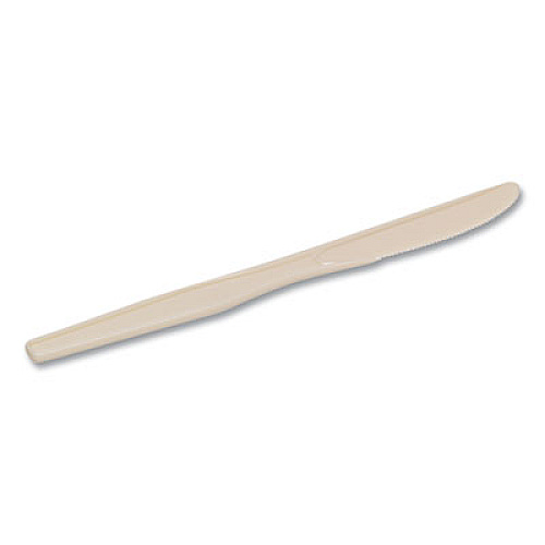 Dixie Heavyweight Polystyrene Knife, Champagne, 1,000/Carton (KH117)