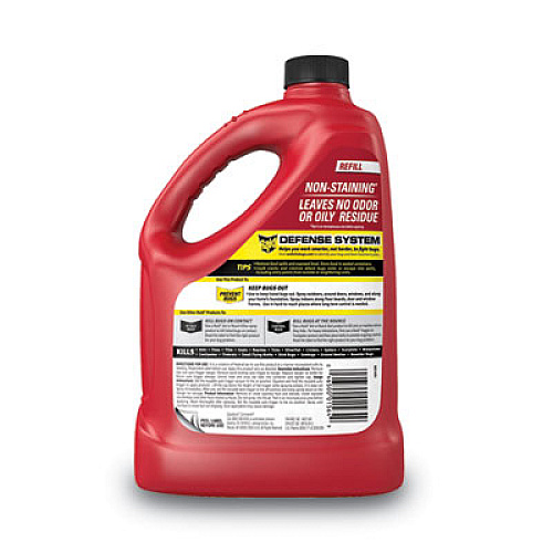 Raid MAX Perimeter Protection, 128 oz Bottle Refill, 4/Carton (316225)