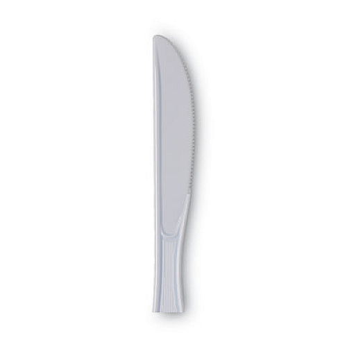 Dixie Plastic Cutlery, Heavy Mediumweight Knife, 1,000/Carton (KM207CT)