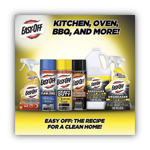 EASY-OFF Heavy Duty Oven Cleaner, Fresh Scent, Foam, 14.5 oz Aerosol Spray (87979)