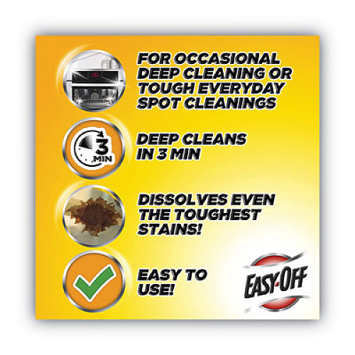 EASY-OFF Heavy Duty Oven Cleaner, Fresh Scent, Foam, 14.5 oz Aerosol Spray, 6/Carton (87980)