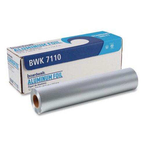 Boardwalk Standard Aluminum Foil Roll, 63 Gauge, 12" x 500 ft (7110)