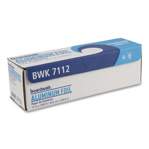 Boardwalk Standard Aluminum Foil Roll, 63 Gauge, 12" x 1,000 ft (7112)
