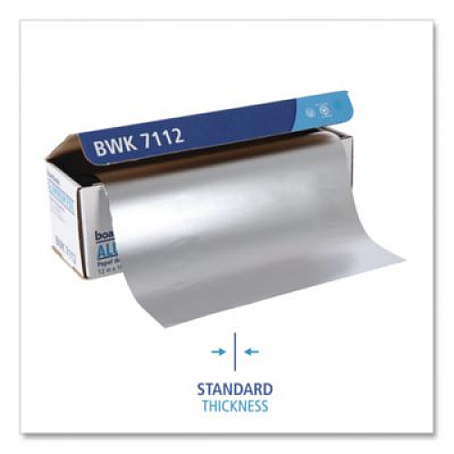 Boardwalk Standard Aluminum Foil Roll, 63 Gauge, 12" x 1,000 ft (7112)