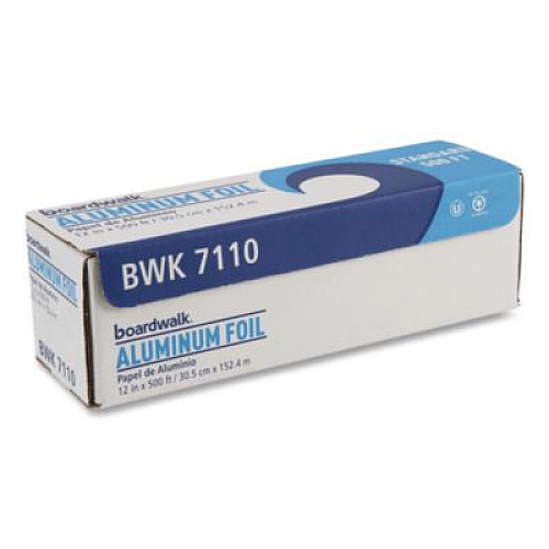 Boardwalk Standard Aluminum Foil Roll, 63 Gauge, 12" x 500 ft (7110)