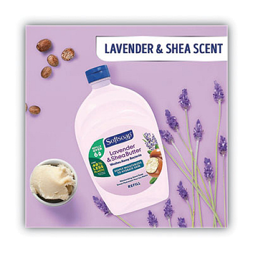 Softsoap Liquid Hand Soap Refill, Lavender and Shea Butter Scent, 50 oz (US07151A)