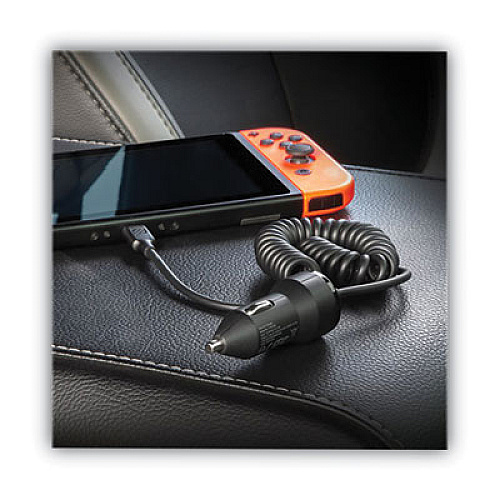 Scosche PowerVolt USB Car Charger for Most Smartphones, Black (CPDC83SP)