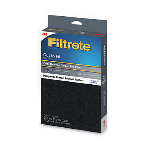 Filtrete Odor Defense Carbon Pre Filter, 20.5 x 23.8, 4/Carton (FAPFUCTFN4)