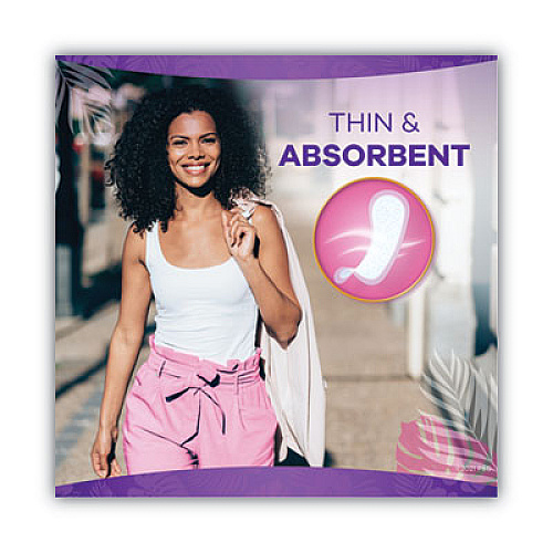 Always Thin Daily Panty Liners, Regular, 20/Pack, 24 Packs/Carton (08279)