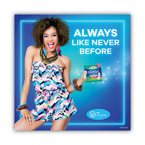 Always Ultra Thin Pads, Size 2, Super Long, Super Absorbency, 40/Pack, 6 Packs/Carton (12853)