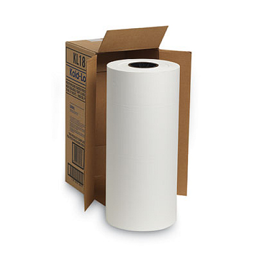 Dixie Kold-Lok Polyethylene-Coated Freezer Paper Roll, 18" x 1,100 ft, White (KL18)
