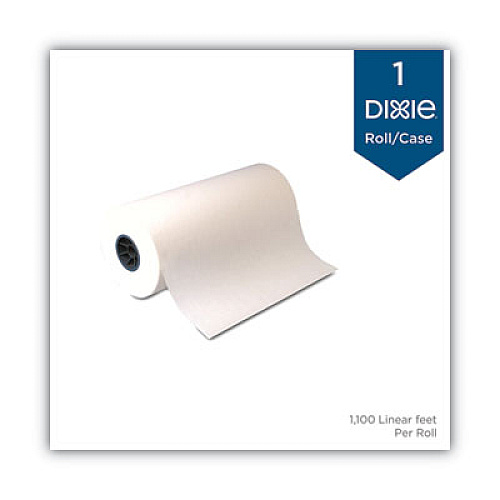 Dixie Kold-Lok Polyethylene-Coated Freezer Paper Roll, 24" x 1,100 ft, White (KL24)