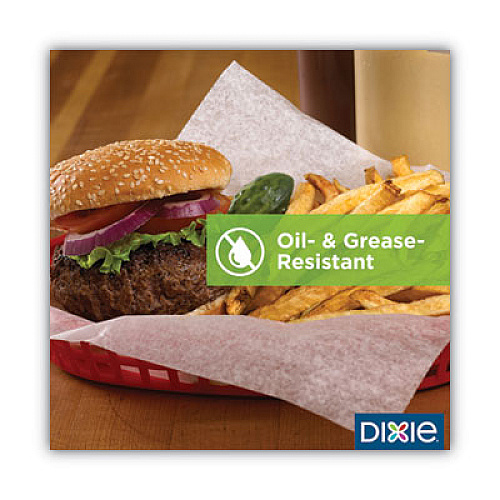 Dixie All-Purpose Food Wrap, Dry Wax Paper, 15 x 16, White, 1,000 Sheets/Pack, 3 Packs/Carton (GRC1516)