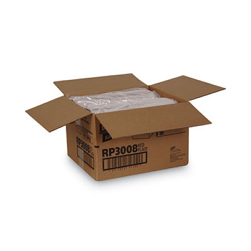 Dixie Kant Leek Polycoated Paper Food Tray, 3 lb Capacity, 8.4 x 5.8 x 2.1, Red Plaid, 250/Bag, 2 Bags/Carton (RP3008)