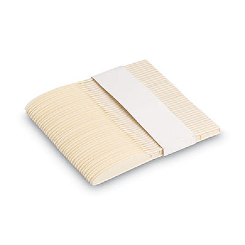 Dixie SmartStock Plastic Cutlery Refill, Series-O, Mediumweight Knife, Beige, 40/Pack, 24 Packs/Carton (SSK11B)