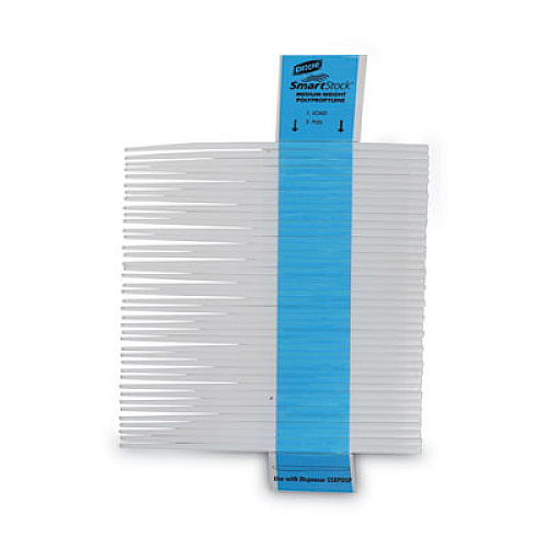 Dixie SmartStock Plastic Cutlery Refill, Series-B, Mediumweight Knife, White, 40/Pack, 24 Packs/Carton (SSK21P)