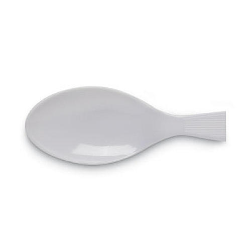 Dixie Individually Wrapped Mediumweight Polystyrene Cutlery, Spoon, Plastic, White, 1,000/Carton (TM23C7)