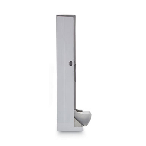 Dixie SmartStock Dining Utensil Dispenser, Holds 120 Forks, 10 x 8.78 x 24.75, Smoke (SSFPD120)