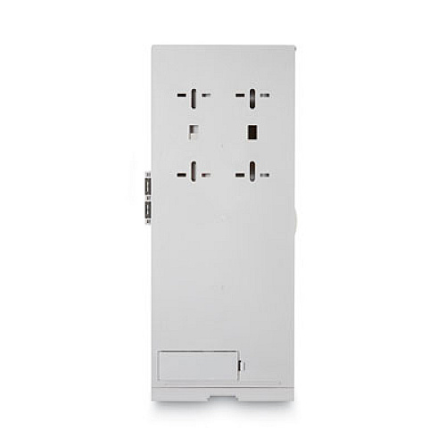 Dixie SmartStock Dining Utensil Dispenser, Holds 120 Knives, 10 x 8.78 x 24.75, Smoke (SSKPD120)