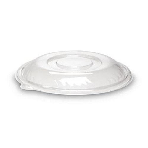 WNA Caterline Pack n' Serve Plastic Lids, Dome Lid, 12" Diameter x 1.5" h, Clear, 25/Carton (APB160DM)