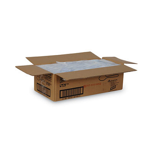 Dixie Lightweight Polystyrene Cutlery, Teaspoon, White, 1,000/Carton (LT21)