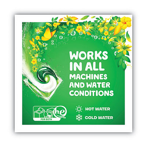 Gain Flings Detergent Pods, Original, 72/Container, 4 Container/Carton (86792CT)