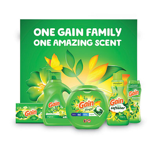 Gain Flings Laundry Detergent Pods, Original Scent, 72/Container (86792EA)