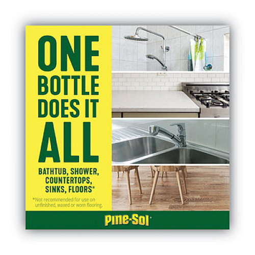Pine-Sol Multi-Surface Cleaner Disinfectant, Pine, 24 oz Bottle (97326)