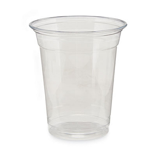 Dixie Clear Plastic PETE Cups, 12 oz, 25/Sleeve, 20 Sleeves/Carton (CPET12DX)