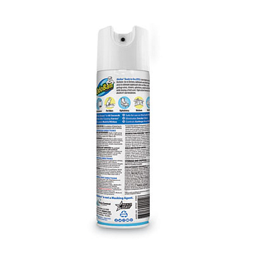OdoBan Ready-To-Use Disinfectant Fabric and Air Freshener 360 Spray, Fresh Linen, 14 oz Can (91070114AEA)