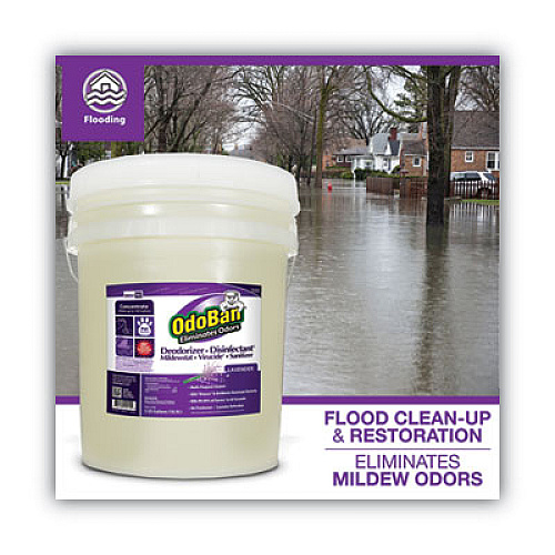 OdoBan Concentrated Odor Eliminator and Disinfectant, Lavender Scent, 5 gal Pail (9111625G)