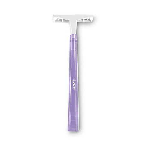 BIC Silky Touch Women's Disposable Razor, 2 Blades, Assorted Colors, 10/Pack (STWP101)