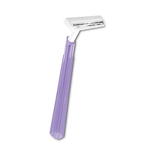 BIC Silky Touch Women's Disposable Razor, 2 Blades, Assorted Colors, 10/Pack (STWP101)