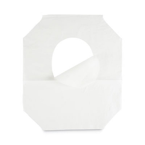 Boardwalk Premium Half-Fold Toilet Seat Covers, 14.17 x 16.73, White, 250/Sleeve, 10 Sleeves/Carton (K2500B)